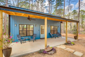 Winnsboro Barndominium with Fire Pit and Large Deck!